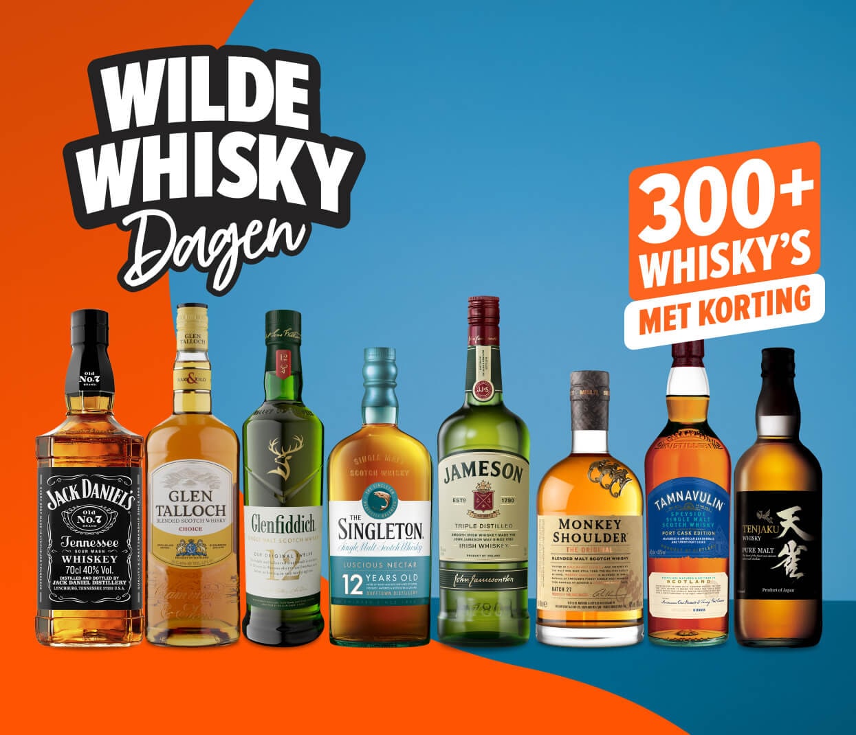 Wilde Whisky dagen meer dan 300 whisky's met korting